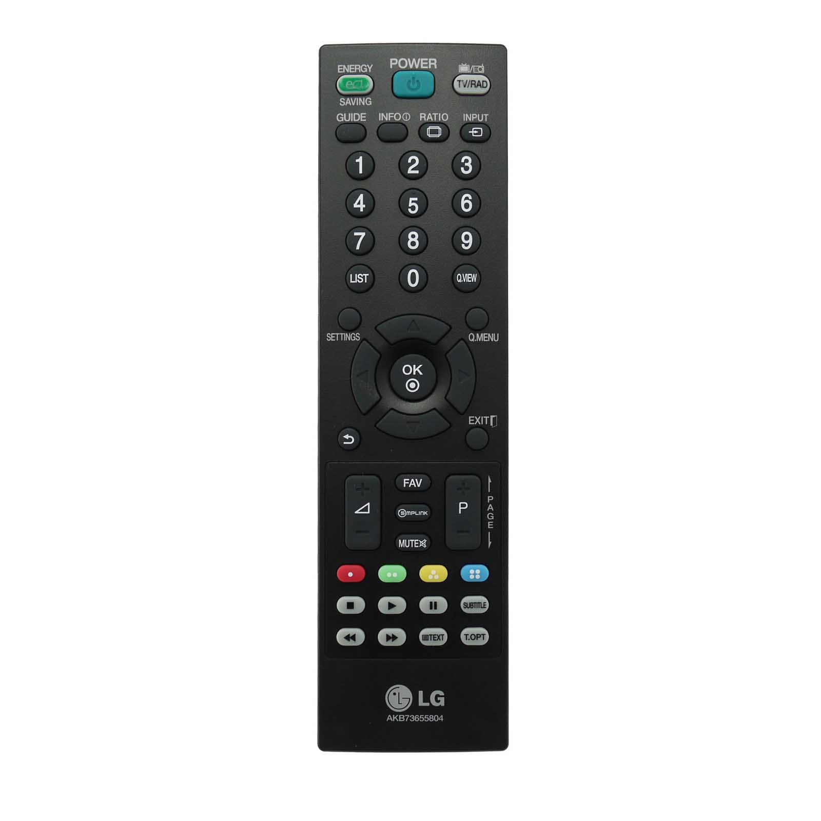 New Genuine LG Remote Control AKB 73655804 AKB73655802 Same As