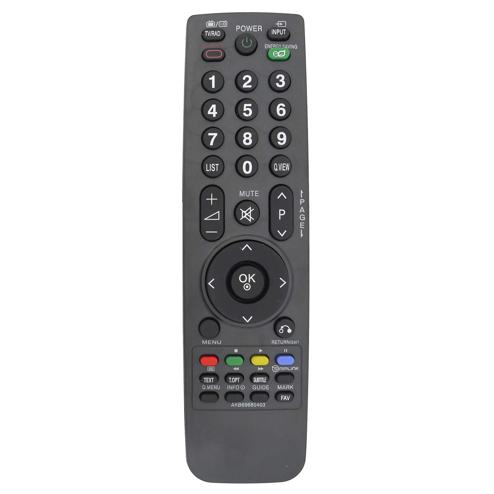 REPLACEMENT FOR LG TV Remote Control 32LH201C 32LH250C 32LH3000 32LH3010