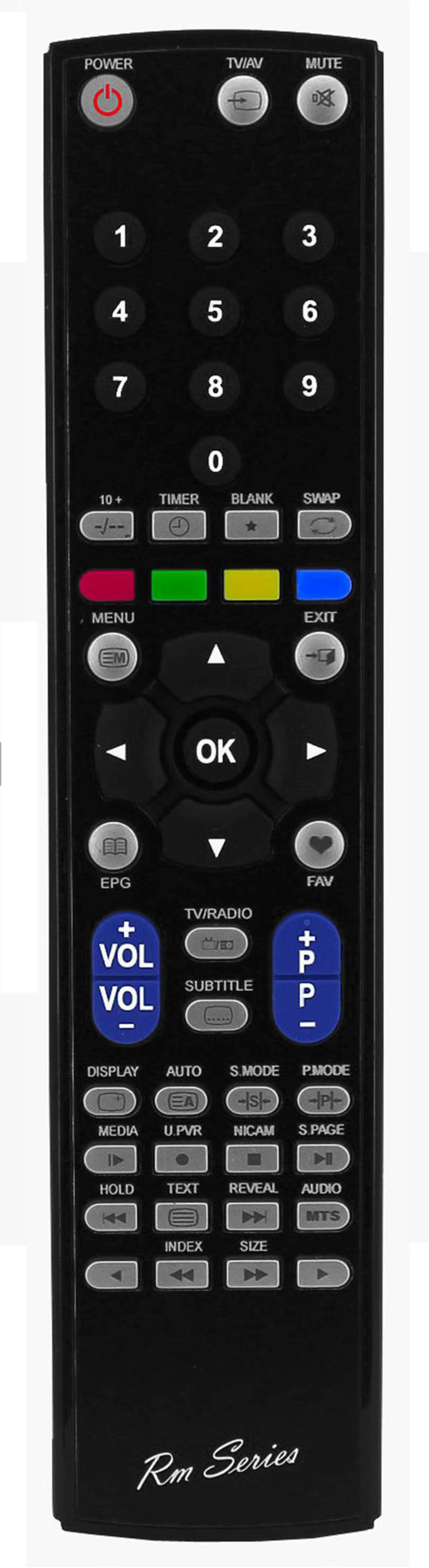 RM Series Remote Control Compatible with iglu TV Waterproof Mirror - Picture 1 of 6